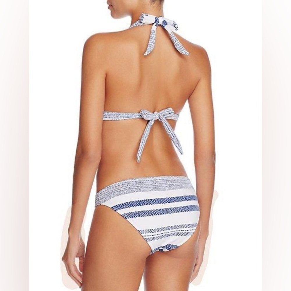 Shoshanna swimwear triangle Bikini Top L - Picture 3 of 6